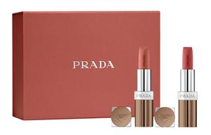 Набор помад non coconut limited матовые легко растушевываются 3,8 г*2 бальзам для губ PRADA