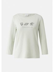 Comma Футболка 61D1_светло-бирюзового цвета