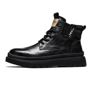 G.N.SHIJIA Ботильоны мужские, черно-коричневые