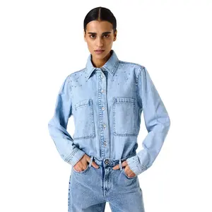 Рубашка с длинным рукавом Garcia L50231, синий