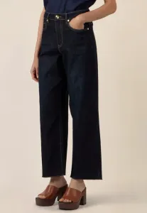 Укороченные джинсы свободного кроя Apart, Dunkelblau