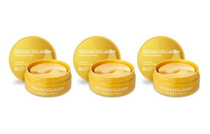 Золотая коллагеновая яичная маска для глаз увлажняющая успокаивающая гидратирующая 60 стикеров * 1 коробка/2 коробки/3 коробки SNP