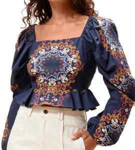 Cleobella Топ Elizabeth цвета Venezia Blue