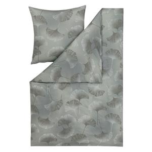 Комплект постельного белья из джерси интерлок Estella Atelier Mako Isabella цвет оливковый - 540 размер 135 х 200 + 80 х 80 см