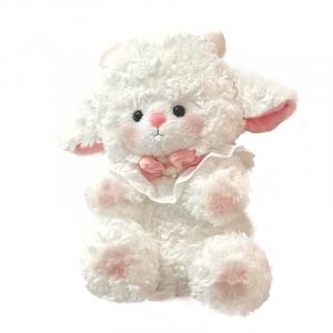 Очаровательная кукла принцесса ягненок с бантом и рождественской елкой, высота 22см/32см Fluffy bear