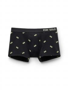 IUMAN Intimissimi Uomo Боксеры 'Money Print' в черном цвете