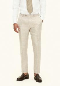 Элегантные брюки DENZ Oscar Jacobson, бежевый