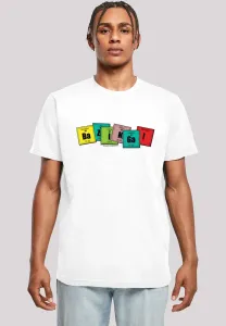 Футболка F4NT4STIC "Big Bang Theory Bazinga", мужская, премиум-мерч, стандартного кроя, базовая, с принтом, белый