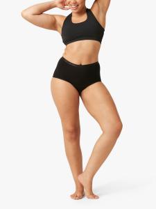 Трусики Modibodi Classic Full Brief от легкой до умеренной впитываемости, черные