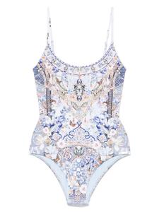 Camilla купальник с U-образным вырезом, синий