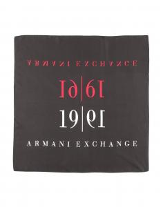 Шарф Armani Exchange, черный