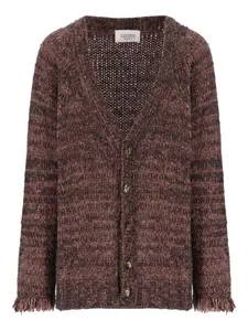 Кардиган с бахромой Laneus, коричневый