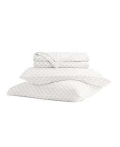 Комплект постельного белья из длинноволокнистого хлопка (300 нитей на дюйм), 4 предмета, размер King ienjoy Home, Natural