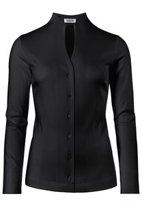 Блуза Vincenzo Boretti tailliert, черный