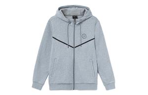 Толстовка Wade Collection мужская в цвете heather gray shark gray LINING, серый