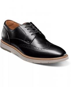 Мужские классические оксфорды Vibe Wingtip Florsheim, черный