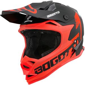 Мотокроссовый шлем Bogotto v321 soulcatcher, Red/Black