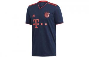 Футбольная майка мужская темно-синяя/ярко-красная Adidas, темно-синий/красный