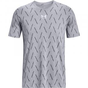 Рубашка среди других с приподнятым сердечником aop новая Under Armour, цвет steel light heather
