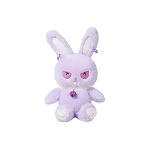 77 SEVEN DREAM Милые кроличьи плюшевые куклы с пирсингом ушей, высота 35 см