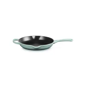Чугунная сковорода круглая Le Creuset, светло-зеленый