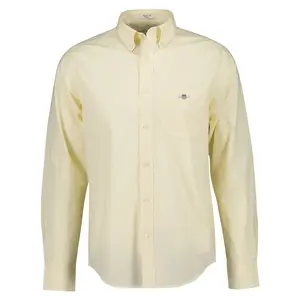 Рубашка с длинным рукавом Gant 3000150 стандартного кроя, желтый