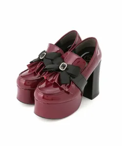 Ленточные туфли для платформ Yosuke Usa, цвет Wine/C