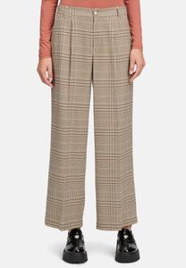Брюки Cartoon KARO MIT BUNDFALTEN, Brown\\Rosé/Brown