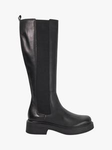 Кожаные ботинки Temmings до колена с массивной подошвой Dune London, Black