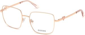GUESS женские солнцезащитные очки Full Edge, Shiny Rose Gold.