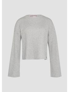 Толстовка цвета 9400_пятнистый серый QS