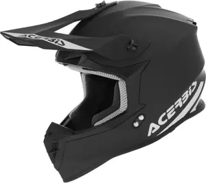 Мотокроссовый шлем Acerbis linear solid, Black Matt