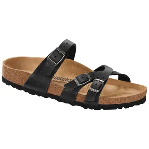 Женские сандалии Franca из промасленной кожи Birkenstock, Black