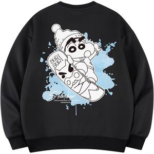 Толстовка унисекс Crayon Shinchan/Crayon Shinchan, Светлый Хаки