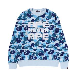 Свитер BAPE ABC Camo Asnka Crewneck, Blue