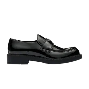 Лоферы Prada Patent Leather Loafer, черный