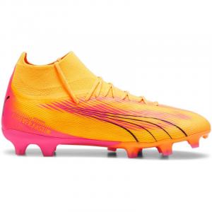 Футбольные бутсы для игры на траве Ultra Pro FG/AG Puma, цвет sun stream-puma black-sunset g