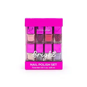 Набор эмали Metall Glam Nail Cube Tri-Coastal, 1 UD
