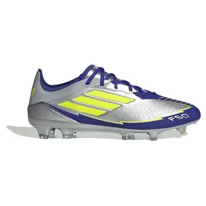 Футбольные бутсы adidas F50 Pro Messi FG, серебряный