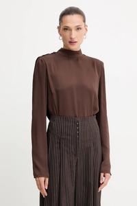 Блуза Rotate, коричневый