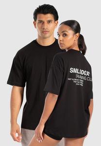 Футболка Smilodox BACK PRINT LOGO CYRIS, Schwarz/Black
