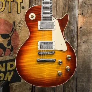 Gibson Custom Shop 60-летний юбилей '60 Les Paul Standard Reissue V2 Tomato Soup Burst