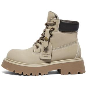 Короткие женские ботинки Martin, цвет абрикос Senda, Apricot