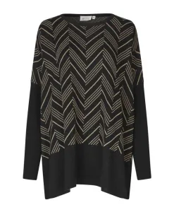 Вязаный свитер Mafeluca с V-образным вырезом Masai, мультиколор