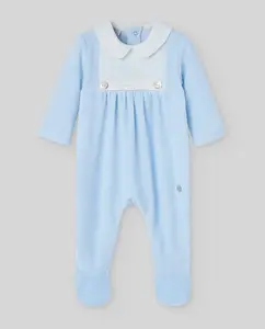 Комбинезон для младенца из коллекции «Нежность» PAZ Rodríguez, светло-голубой