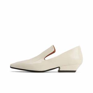 SHOEMAKER QUEEN Женские лоферы молочно-белые, цвет Milk White