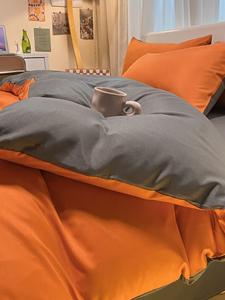 MIDO HOUSE Комплект постельного белья 4 предмета, 200x230 см, простыня, цвет Aisheng X