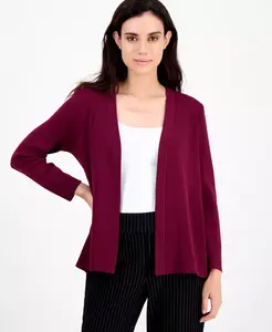 Маленький кардиган Newport AK Anne Klein, фиолетовый