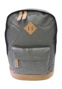 Рюкзак Базовый Плюс, нашивка, мягкие лямки Globetrotter, серый