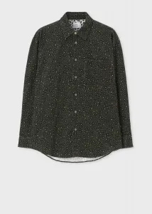 Вельветовая рубашка с принтом "Подковы"